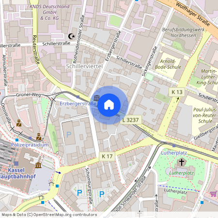 Grüner Weg, 34117 Hessen - Kassel