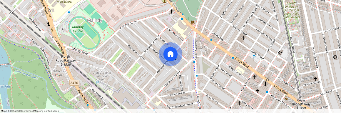 Pentyrch Street, CF24 4JW, Cathays