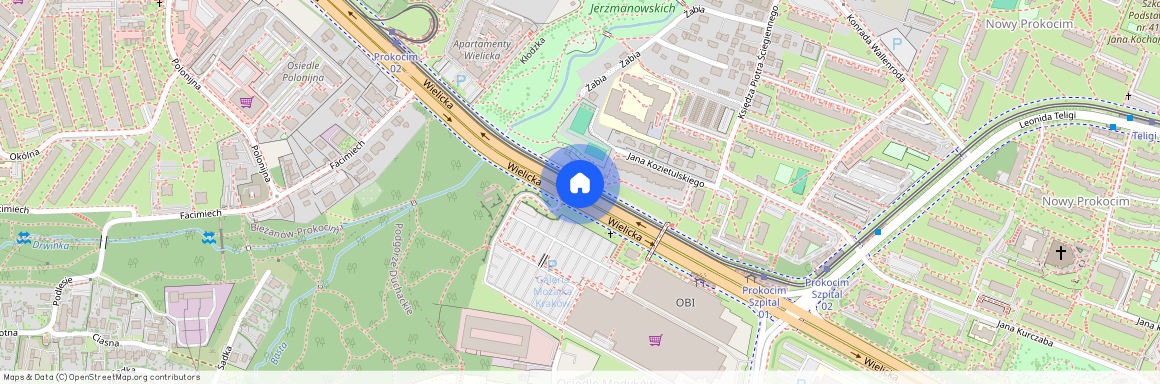 ul. Wielicka, Prokocim, Bieżanów-Prokocim, Kraków, małopolskie