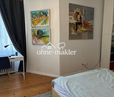 Exklusiv möblierte 2-Zimmer-Altbauwohnung mit Süd-BalkoN - Photo 1
