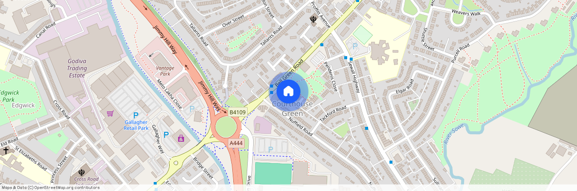 Redruth Close, Courthouse Green, Coventry