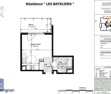 Appartement à louer 1 pièce 28.48m² - Photo 2