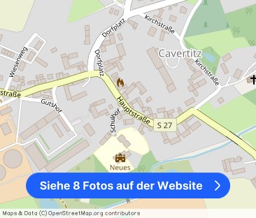 Ländlich gelegene 3-Raumwohnung in der Gemeinde Cavertitz/Lampertsw... - Foto 1