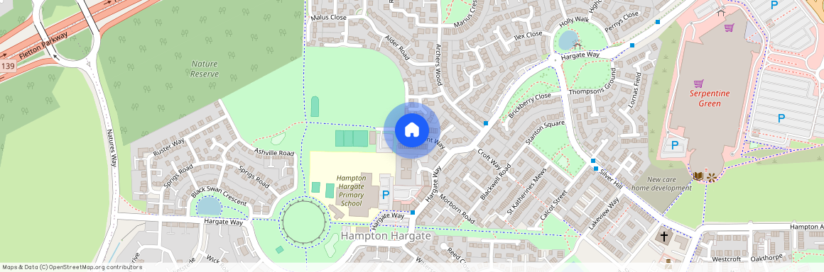 PETERBOROUGH, Hampton Hargate, Beaumont Way