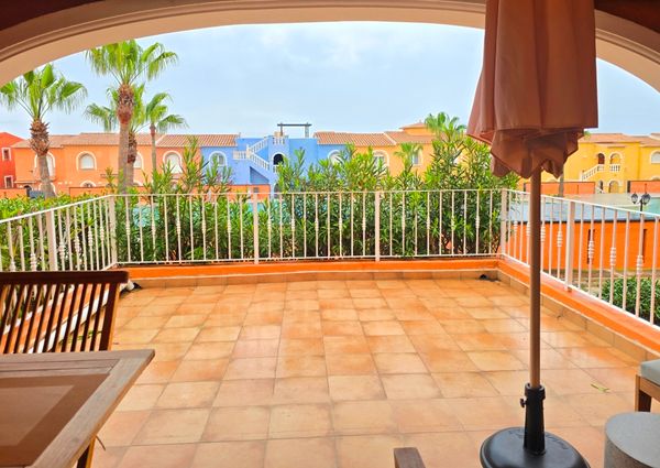 Winter rental. Duplex bungalow for rent with 2 bedrooms and swimming pool