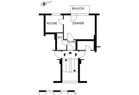 Helle 1-Zimmer-Wohnung mit Balkon - Photo 2