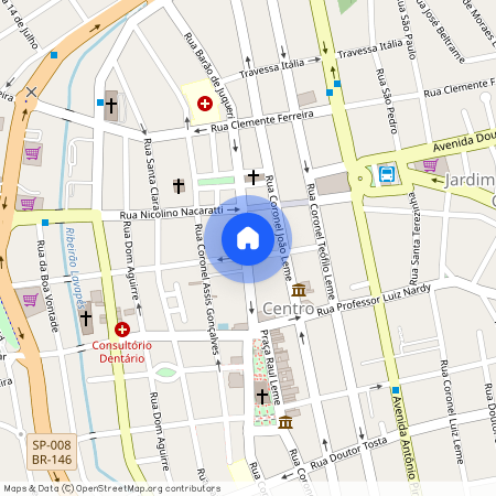 Rua Doutor Candido Rodrigues, 150, Centro, Bragança Paulista, São Paulo, 12900360