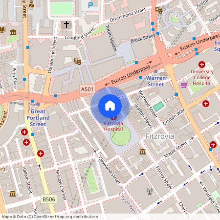 Fitzroy Square, Fitzrovia, W1T