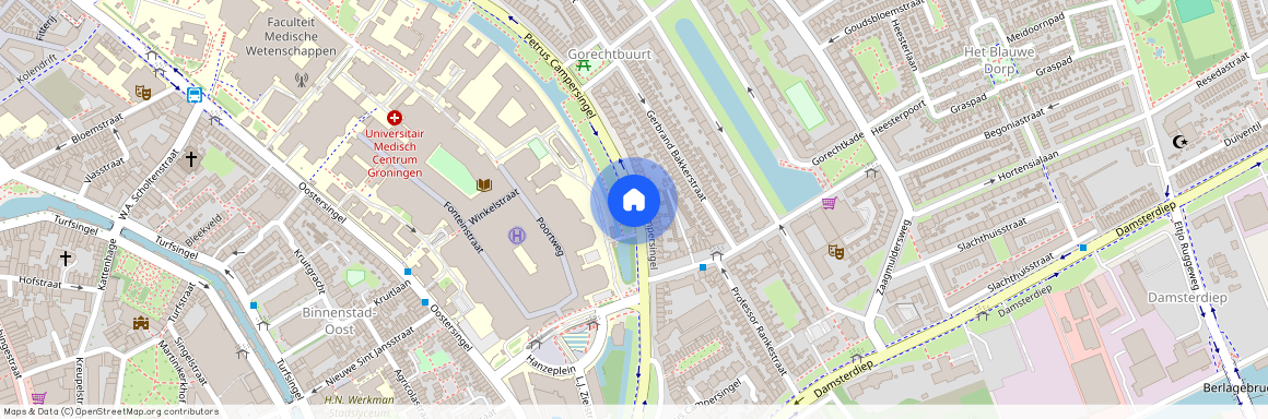 Gorechtbuurt, 9713 AJ, Petrus Campersingel, Groningen