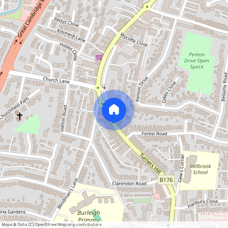 Turners Hill, Waltham Cross, EN8