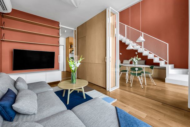 Dwupoziomowy penthouse Browary Warszawskie - Фото 1