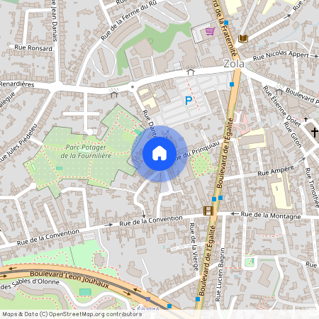 21 Rue Danton, Nantes, Pays-de-la-Loire, France