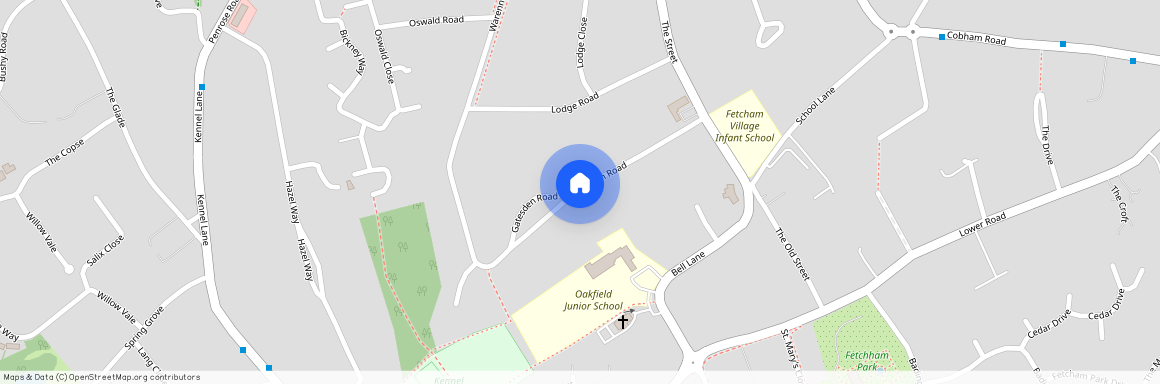 GATESDEN ROAD, FETCHAM, KT22