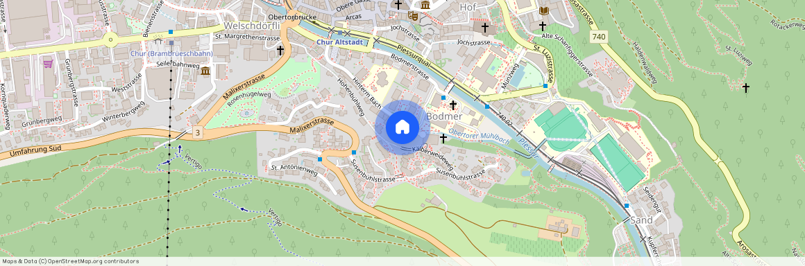 Hinterm Bach 34, Chur
