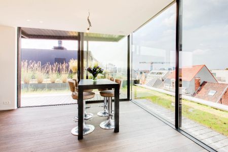 Unieke en lichtrijke penthouse ( Skybox) met zicht op de 3 torens nabij de Kouter - Foto 5