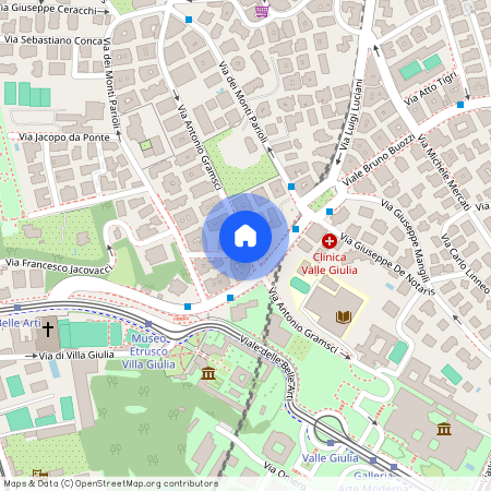 Roma, Via Antonio Gramsci - Parioli