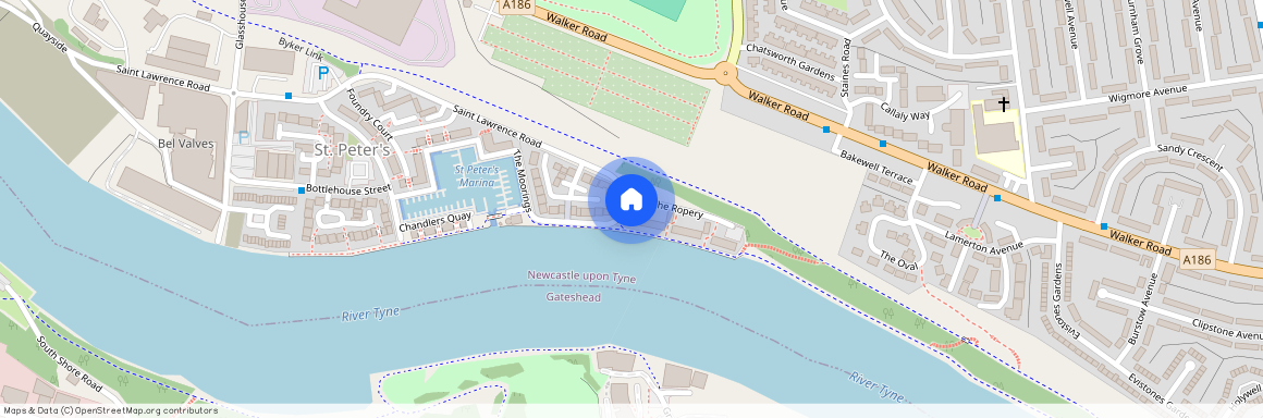 2 bedroom Flat to rent in The Ropery, St Peters Basin, Newcastle upon Tyne