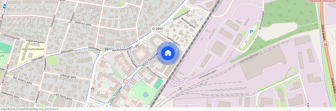 Norra Trängallén 21A, Trossen