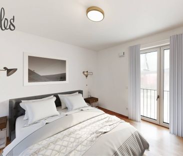 Moderne 2-Zimmer-Wohnung mit EBK und Balkon - Photo 1