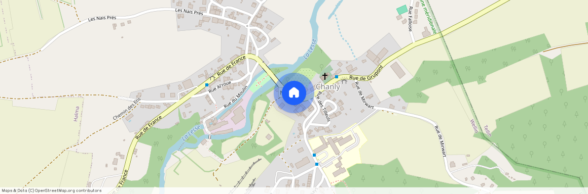 Chemin de la Croix Denis 11 / 3, 6921 Chanly