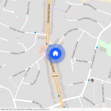 Whinfield Gardens, Ombersley Road