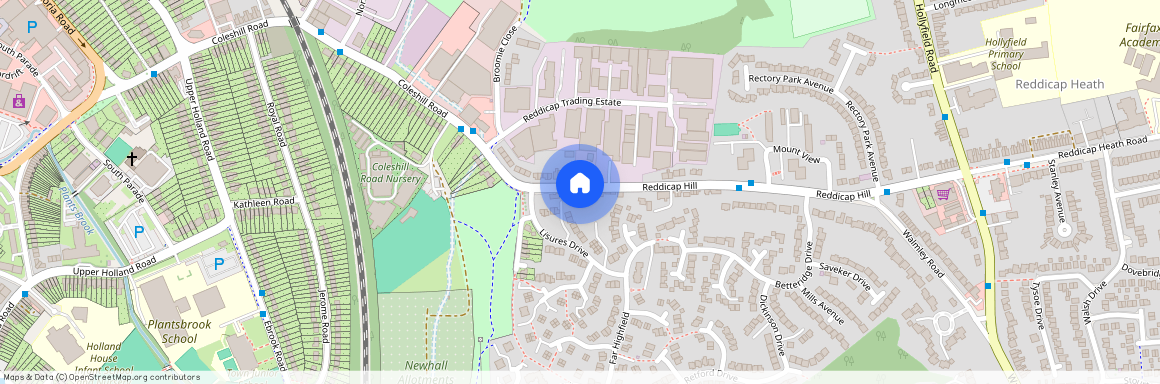 Reddicap Hill, Sutton Coldfield B75 7BG