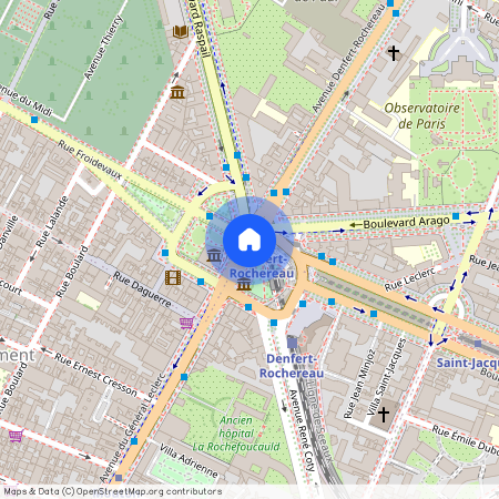 Place Denfert-Rochereau, 75014, Paris