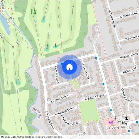 Oakville Close, Worcester WR2