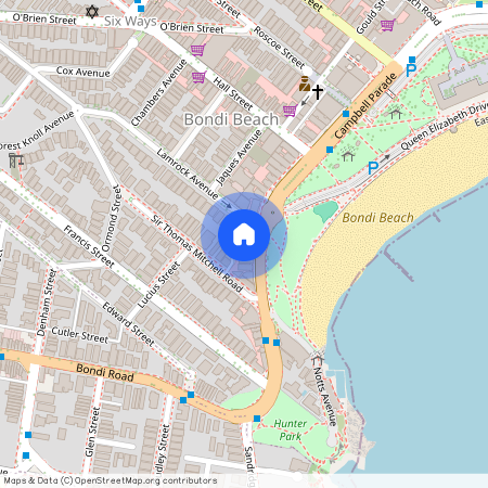 3, 64-66, Campbell, Parade, Bondi Beach, 2026, New South Wales