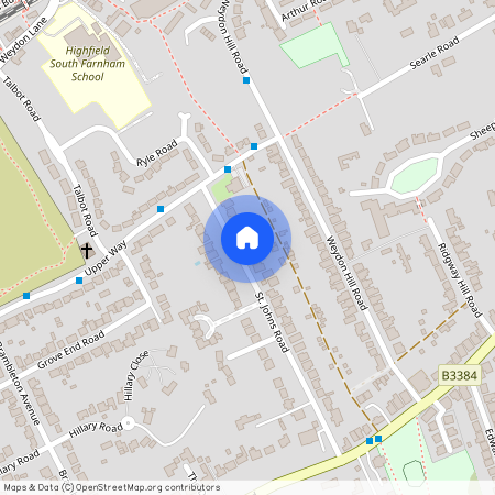 St. Johns Road, Farnham, GU9