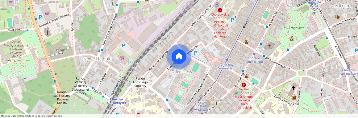 ul. dr. Andrzeja Mielęckiego, Centrum, Chorzów, śląskie