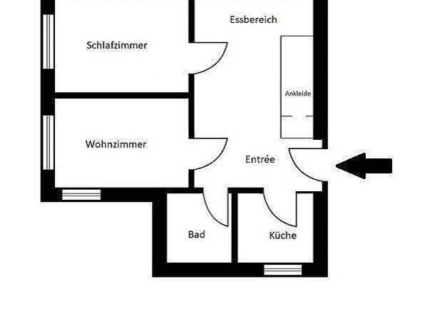 Möblierte Dachgeschosswohnung - Photo 1