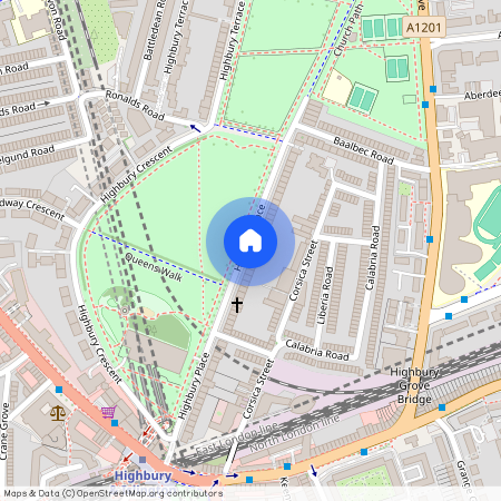 Highbury Crescent, Highbury Fields