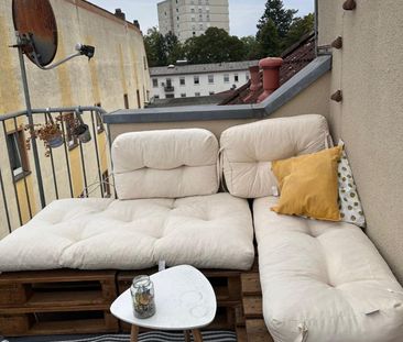 Maisonette! Schöne und helle 2 Zimmer-Wohnung mit Balkon in idealer Lage zu Bahnhof + UKGM, Frankfurter Str. 31, Gießen - Foto 1