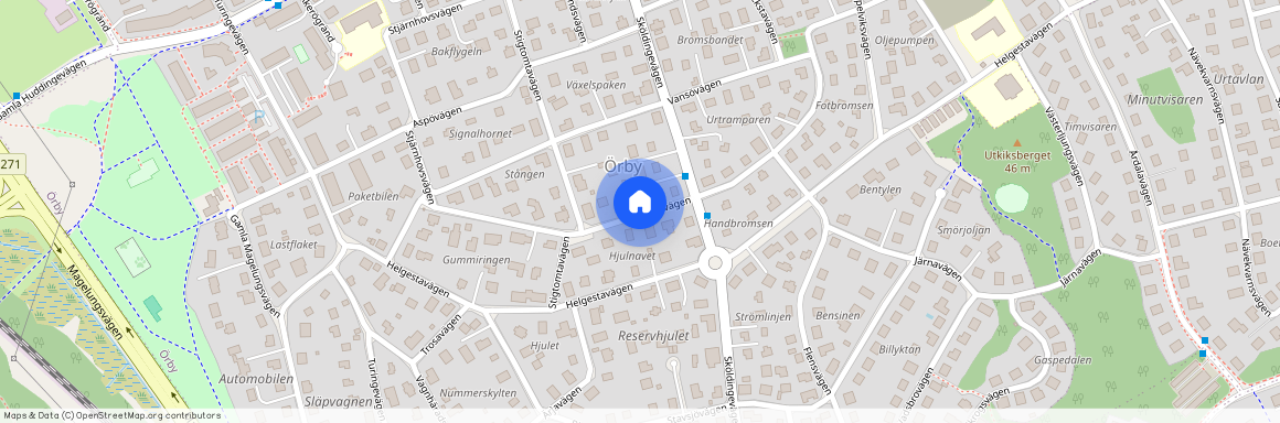 Hyltingevägen, Älvsjö