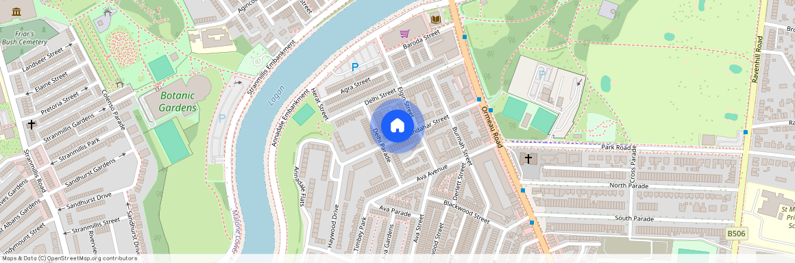 Room 1, 43 Candahar Street, (Refurbished Serviced Room), Belfast, BT7 3AR