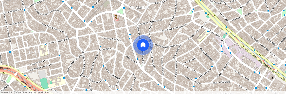 Rua Coronel Bento Jose De Carvalho, 192, Vila Matilde, São Paulo - SP, 03516-010, Brazil