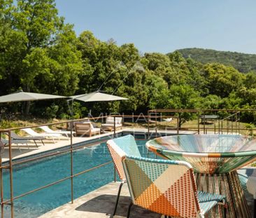 Murs - Bergerie rénovée au calme absolu avec vue sur le Luberon et ... - Photo 2