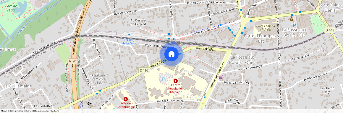 1 à 5 route d'Egly, 91290, Arpajon