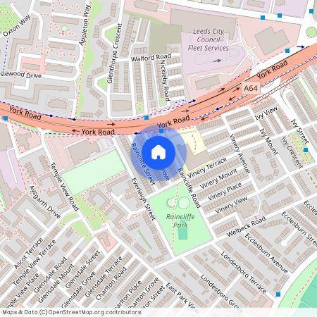 Raincliffe Grove, East End Park, Leeds