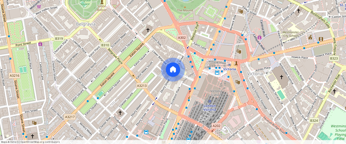 EBURY STREET, BELGRAVIA, SW1W, London