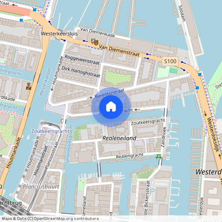 Spaarndammerbuurt/Zeeheldenbuurt, 1013 LC, Zoutkeetsgracht, Amsterdam