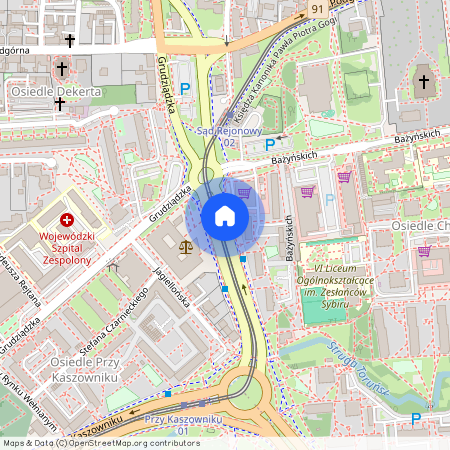 ul. Władysława Warneńczyka, Mokre, Toruń, kujawsko-pomorskie