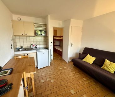 Location studio Antibes Bréguières dans résidence de standing avec ... - Photo 6