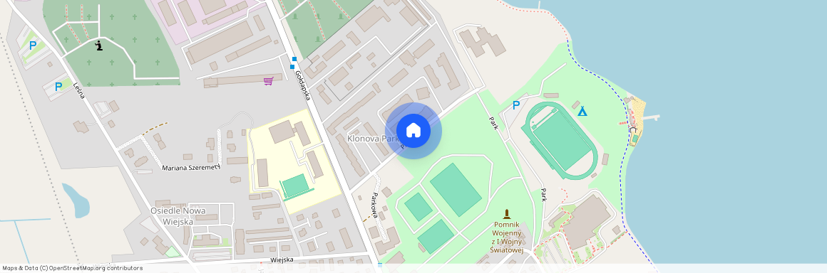 ul. Parkowa, Olecko, Olecko, olecki, warmińsko-mazurskie