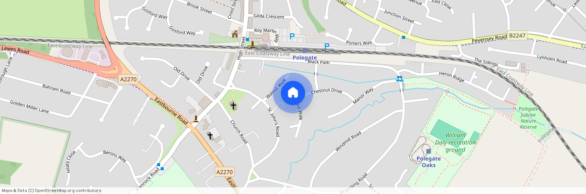 Walnut Walk, Polegate