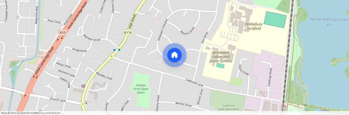 Lensbury Close, Cheshunt, Waltham Cross, Hertfordshire