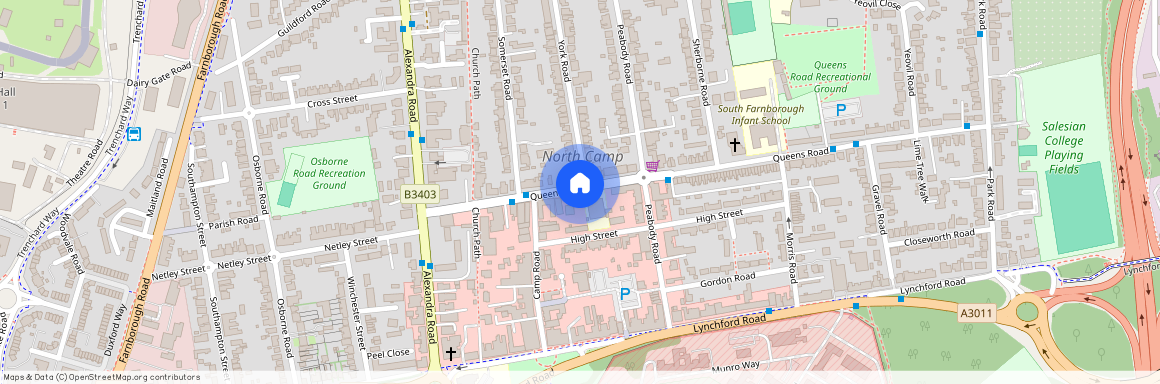 Queens Road, Farnborough, GU14 6DU, Farnborough
