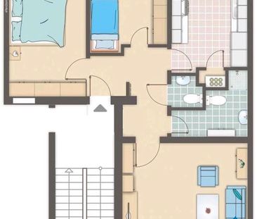 3-Zimmer Wohnung, 68 m², Leverkusen Wiesdorf - Foto 1