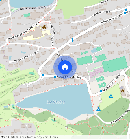 Chemin des coccinelles **, Crans-Montana